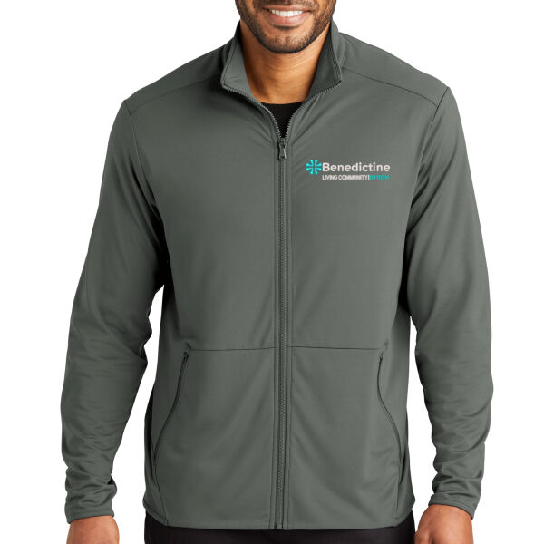 Port Authority Accord Stretch Fleece Full Zip - Embroidered Logo Thumbnail