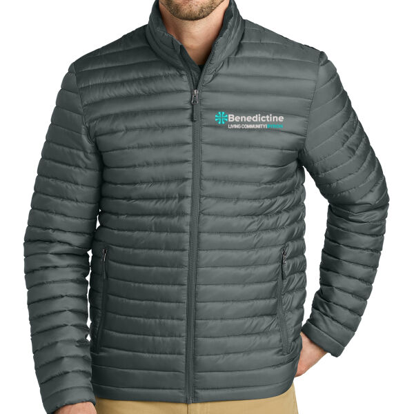 Eddie Bauer® Packable Quilted Full-Zip - Embroidered Logo Thumbnail