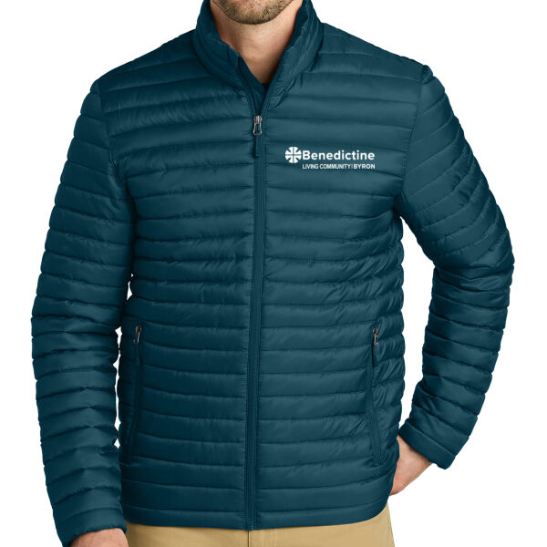Eddie Bauer® Packable Quilted Full-Zip - Embroidered Logo Thumbnail