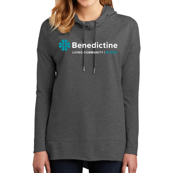 District ® Women’s Featherweight French Terry ™ Hoodie - Printed Logo Thumbnail