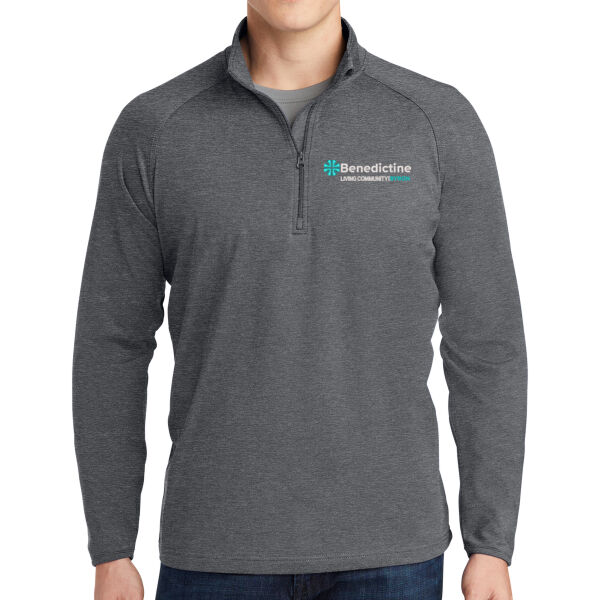 Sport-Tek Sport Wick Stretch 1/2 Zip Pullover - Embroidered Logo Thumbnail