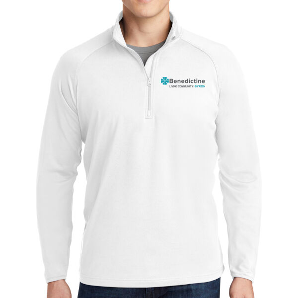 Sport-Tek Sport Wick Stretch 1/2 Zip Pullover - Embroidered Logo Thumbnail