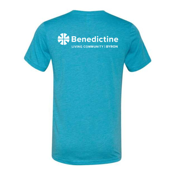 BELLA + CANVAS - Triblend V-Neck Short Sleeve Tee - Printed Logos Thumbnail