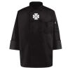 Black Knot Button Chef Coat Thumbnail